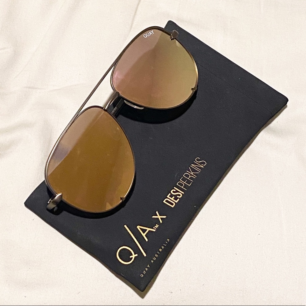 Quay x Desi Perkins High Key Sunglasses